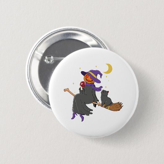 Chillin Halloween Button (Vorne & Hinten)