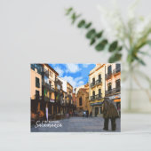Chillin in Salamanca - Das echte Spanien Postkarte (Stehend Vorderseite)