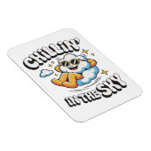 Chillin' in Sky Cloud Design Fun Kühlschrank Magnet (Rechte Seite)