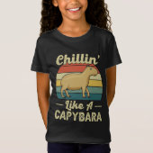 Chillin' like a Capybara T-Shirt (Vorderseite)