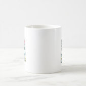 Chillin like a Felon Beach Summer Funny Trump 2024 Kaffeetasse (Mittel)