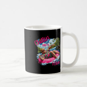 Chillin like a Felon Funny Trump Shirt Summer Trum Kaffeetasse