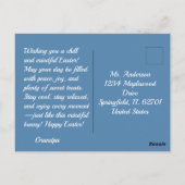 Chillin' like a Mindful Bunny Oaster Postkarte (Rückseite)