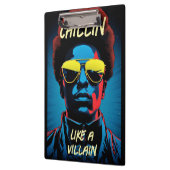 Chillin Like a Villain Clipboard Klemmbrett (Links)