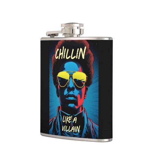 Chillin Like a Villain Flask Flachmann (Links)
