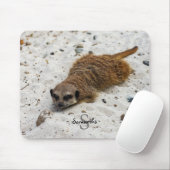 Chillin' Meerkat Mouse mat Mousepad (Mit Mouse)