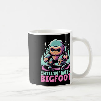 Chillin" mit Bigfoot Alpiner Wintersportort Snowbo Kaffeetasse