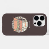 Chillin' mit FRIENDS™ Cartoon Case-Mate iPhone Hülle (Rückseite (Horizontal))