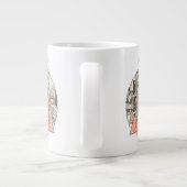 Chillin' mit FRIENDS™ Cartoon Jumbo-Tasse (Rückseite)