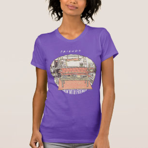 Chillin' mit FRIENDS™ Cartoon T-Shirt
