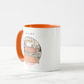 Chillin' mit FRIENDS™ Cartoon Tasse (Vorderseite Links)