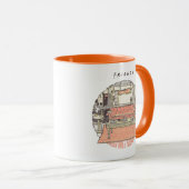 Chillin' mit FRIENDS™ Cartoon Tasse (VorderseiteRechts)