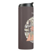 Chillin' mit FRIENDS™ Cartoon Thermosbecher (Nach links gedreht)