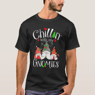 Chillin mit meinen Gnomen frohe Weihnachtsgnomen G T-Shirt