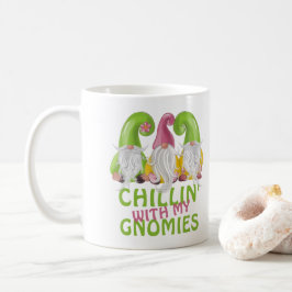 Chillin mit meinen Gnomen gewinnt Spaß Kaffeetasse