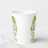 Chillin mit meinen Gnomen gewinnt Spaß Pappbecher (Rechts)