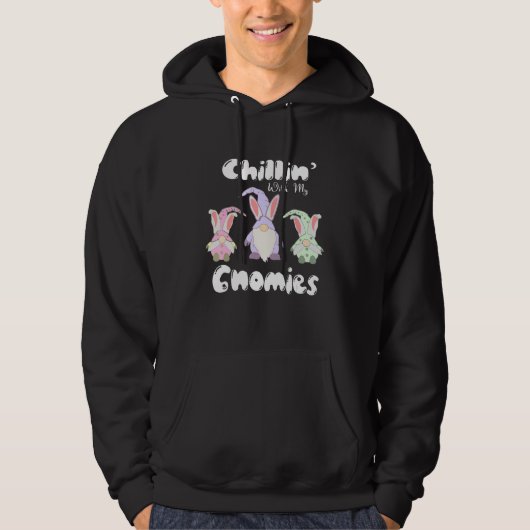 Chillin mit meinen Gnomen Ostertag Happbit Ea Hoodie (Vorderseite)