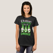 Chillin mit meinen Gnomen, St. Patrick Day Gnomes T-Shirt (Vorne ganz)