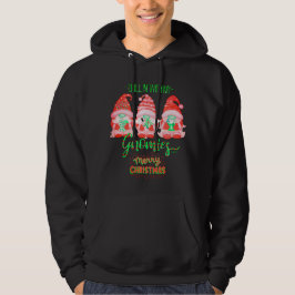 CHILLIN MIT MEINEN GNOMIEN lustige Weihnachten Hoodie