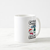 Chillin' mit meinen Schneemännern in der Vorschule Kaffeetasse (VorderseiteRechts)