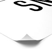 Chillin mit meinen Schneemassen - Alberne Weihnach Poster (Ecke)