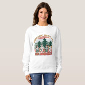 Chillin mit meinen Schneemassen Sweatshirt (Vorne ganz)
