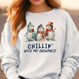 Chillin' mit meinen Schneemassen T-Shirt