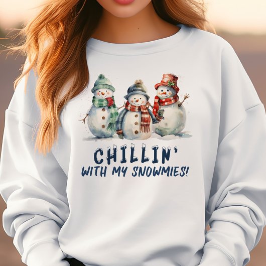 Chillin' mit meinen Schneemassen T-Shirt