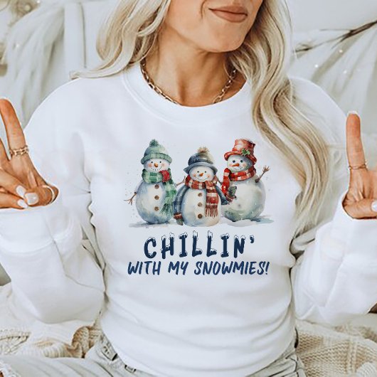 Chillin' mit meinen Schneemassen T-Shirt