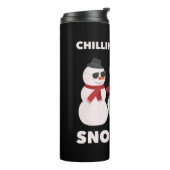 Chillin' mit meinen Schneemassen Thermosbecher (Nach links gedreht)