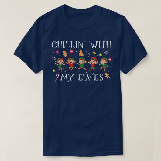 Chillin' mit meiner Elfensonnengruppe, die Christu T-Shirt (Design vorne)