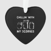 Chillin' mit meiner Kambucha Ornament (Rückseite)