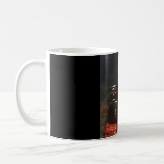 "Chillin Out"-Tasse Kaffeetasse (Links)