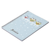 Chillin' Owls Notebook Notizblock (Linke Seite)