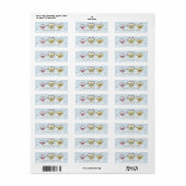 Chillin' Owls return Address Label (Vorne)