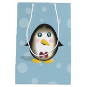 Chillin' Penguin Mittlere Geschenktüte (Rückseite)