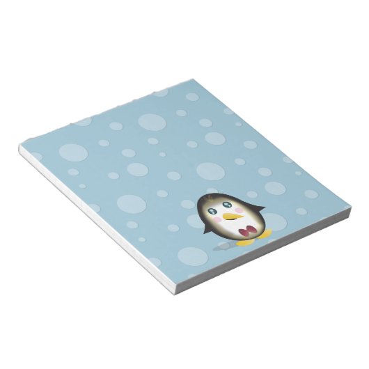 Chillin' Penguin Notepad Notizblock (angewinkelt)