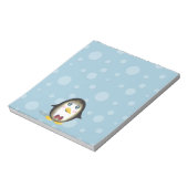 Chillin' Penguin Notepad Notizblock (Rotiert)