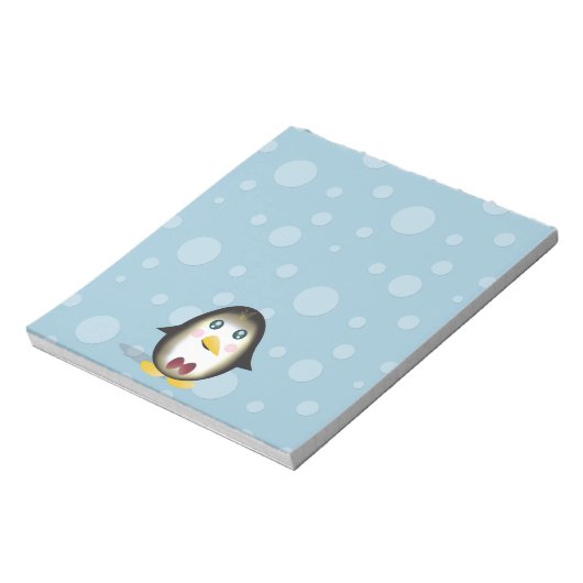 Chillin' Penguin Notepad Notizblock (Rotiert)