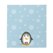 Chillin' Penguin Notepad Notizblock (Vorderseite)