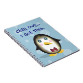 Chillin' Penguin Notizblock (Rechte Seite)