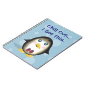Chillin' Penguin Notizblock (Linke Seite)
