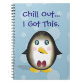 Chillin' Penguin Notizblock (Vorderseite)