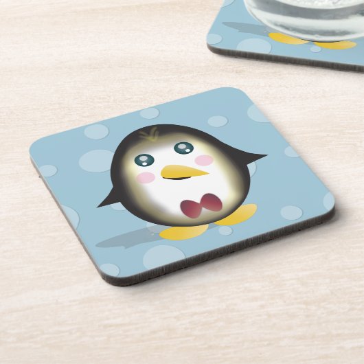 Chillin' Penguin Untersetzer (Linke Seite)