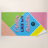 Chillin [Shorely] Strandtuch (Vorderseite)