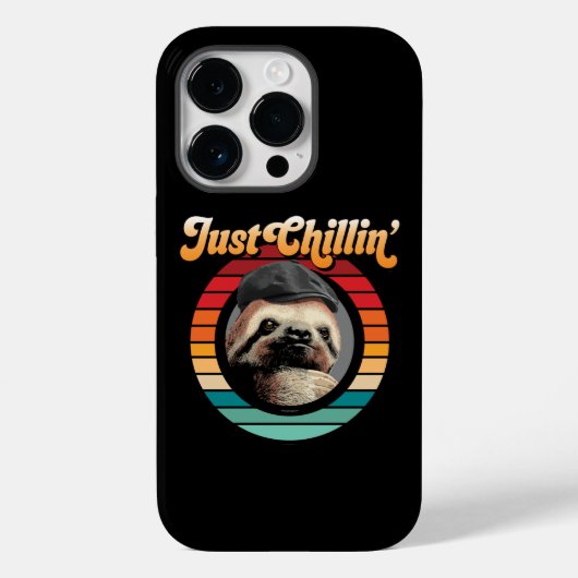 Chillin’ Sloth Case-Mate iPhone Case (Rückseite)