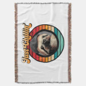 Chillin’ Sloth Decke (Vorderseite Vertikal)