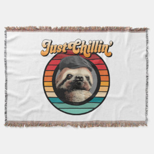 Chillin’ Sloth Decke