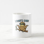 Chillin' Sloth I Don't Care Design Essential T-Shi Kaffeetasse (Mittel)