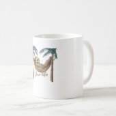 Chillin' Sloth in einem Hängematte Oversifizierter Kaffeetasse (VorderseiteRechts)